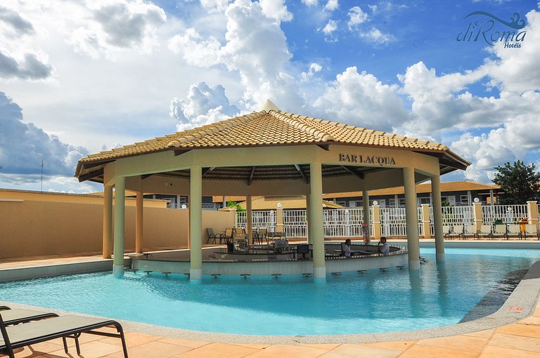 Flats Lacqua diRoma V parque aquático 24h