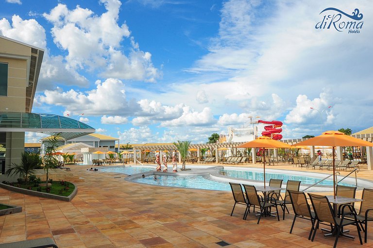 Flats Lacqua diRoma V parque aquático 24h