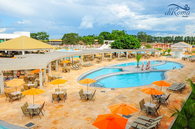 Flats Lacqua diRoma V parque aquático 24h