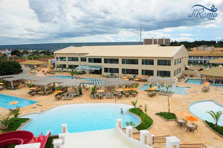 Flats Lacqua diRoma V parque aquático 24h