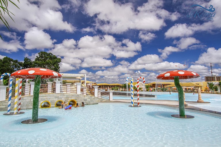 Flats Lacqua diRoma V parque aquático 24h