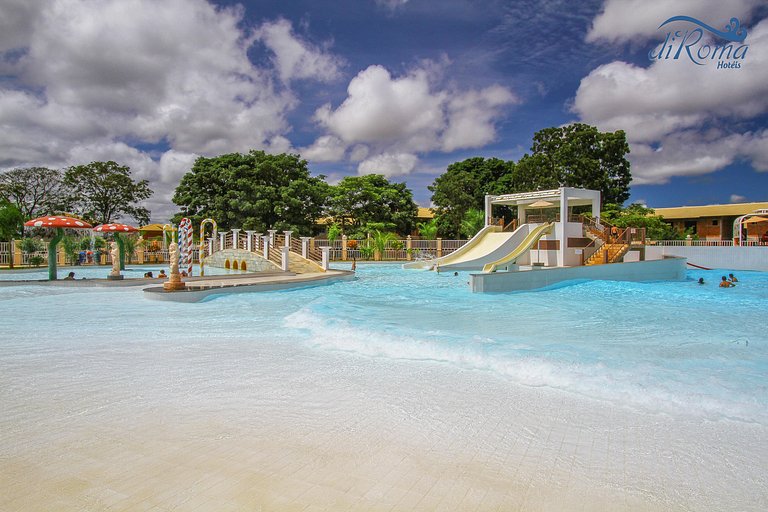 Flats Lacqua diRoma V parque aquático 24h