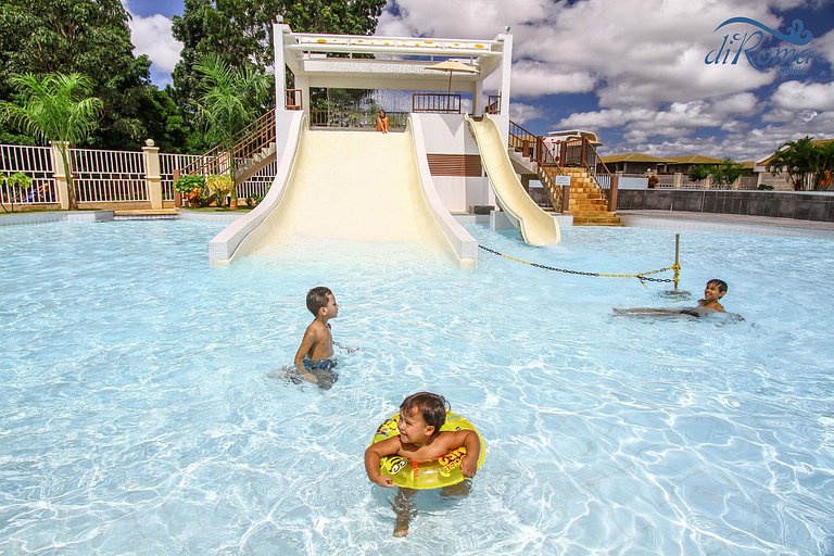 Flats Lacqua diRoma V parque aquático 24h