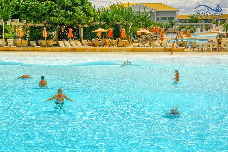 Flats Lacqua diRoma V parque aquático 24h