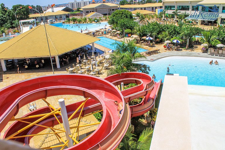 Flats Lacqua diRoma V parque aquático 24h