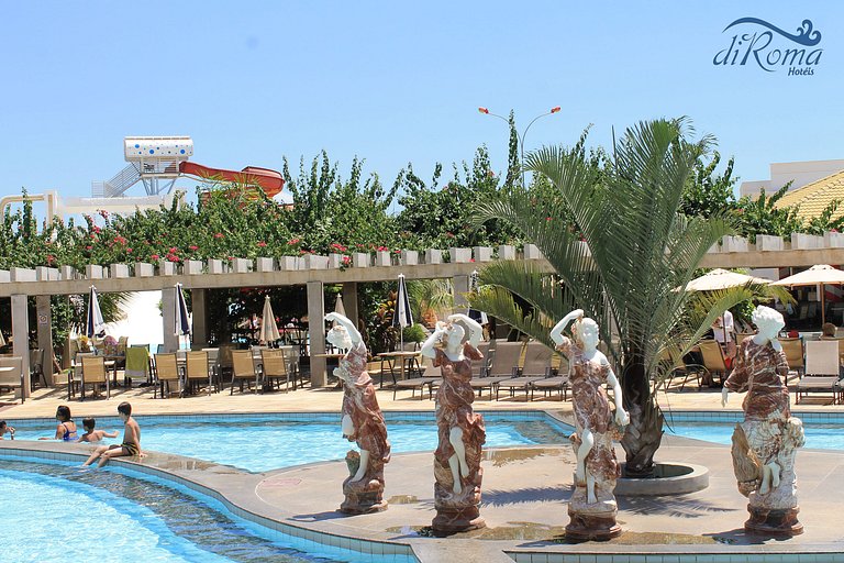 Flats Lacqua diRoma V parque aquático 24h