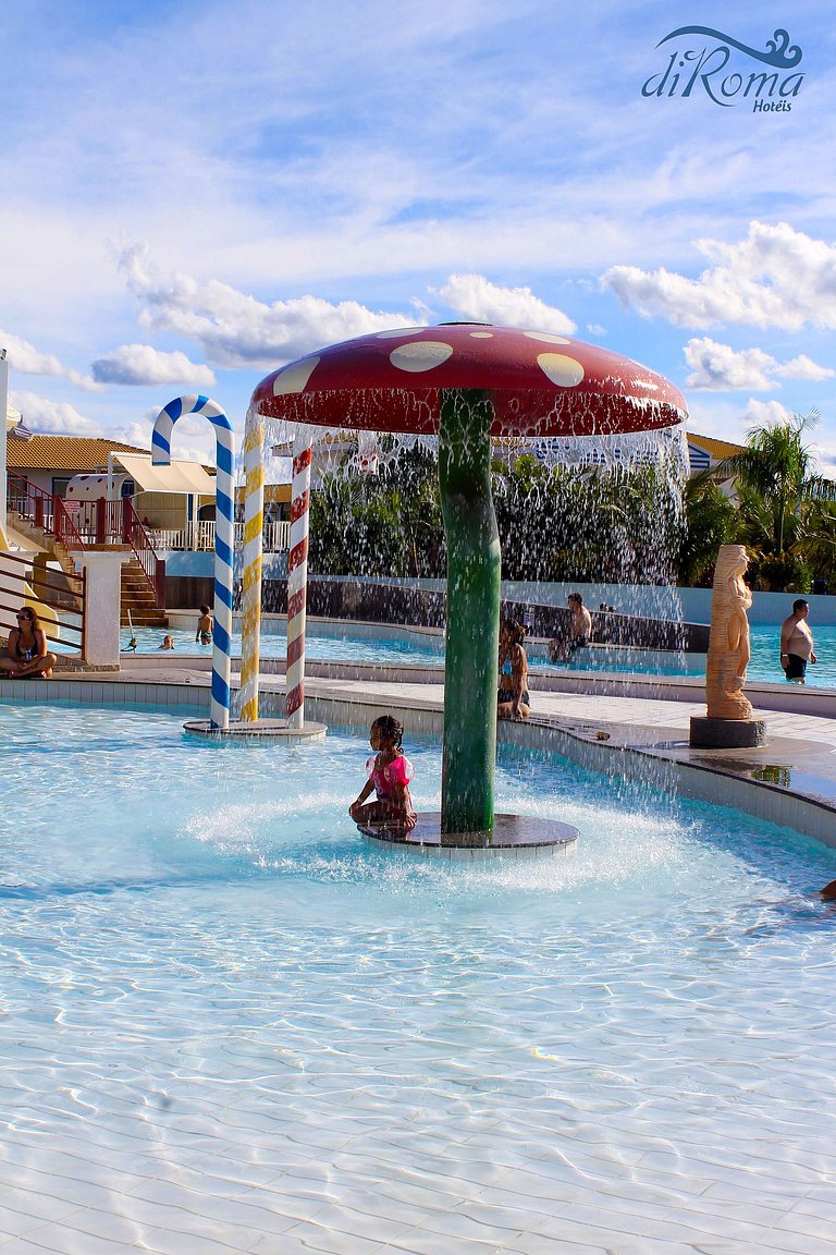 Flats Lacqua diRoma V parque aquático 24h