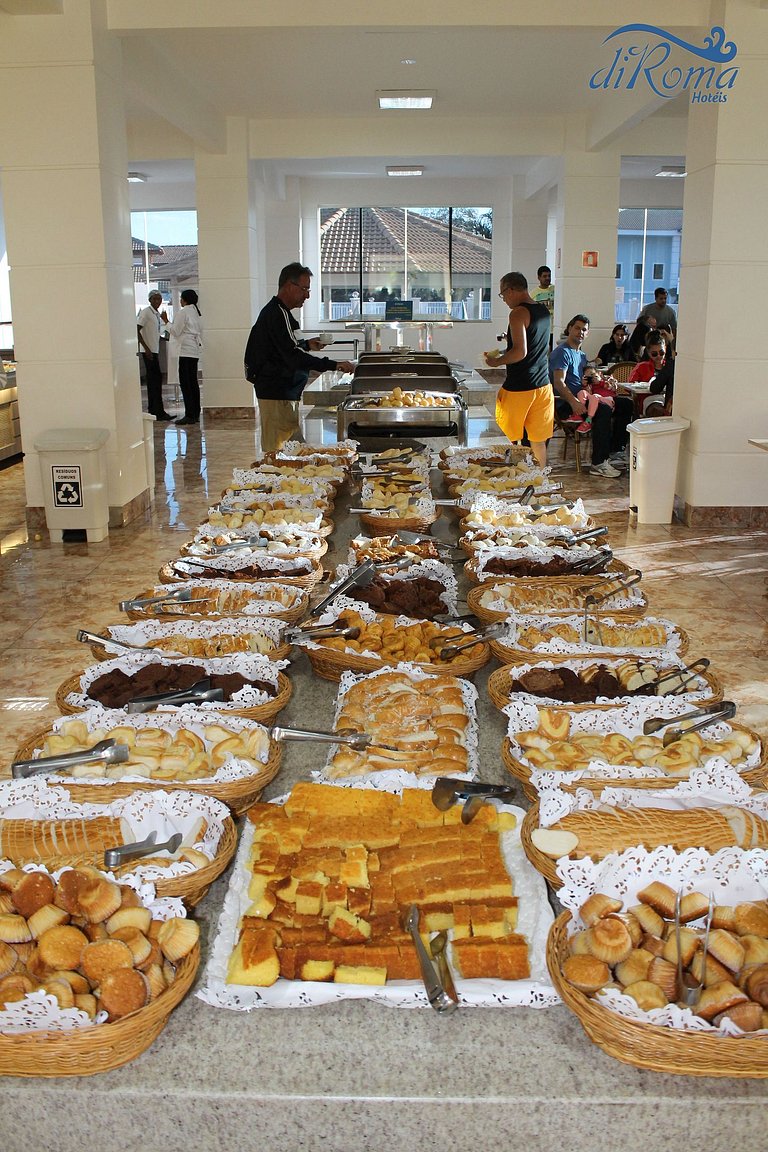 Flats Lacqua diRoma V parque aquático 24h