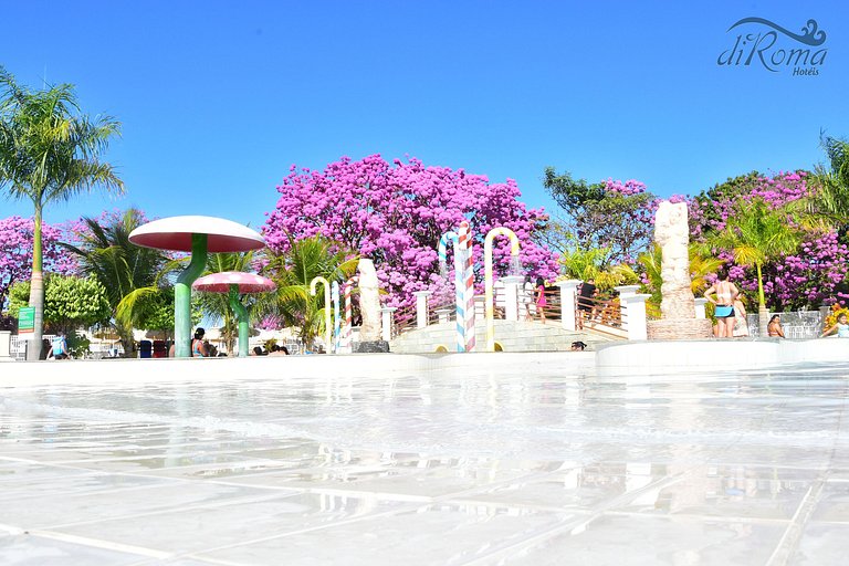 Flats Lacqua diRoma V parque aquático 24h