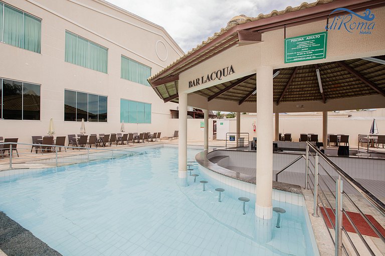 Flats Lacqua diRoma V parque aquático 24h