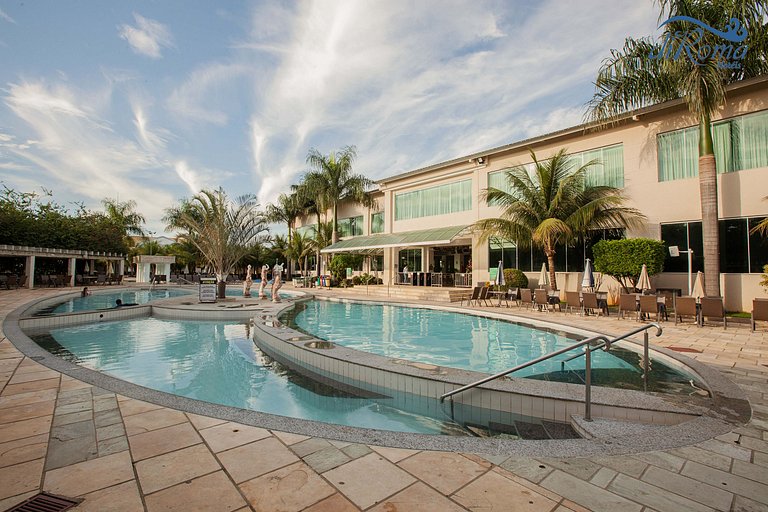 Flats Lacqua diRoma V parque aquático 24h