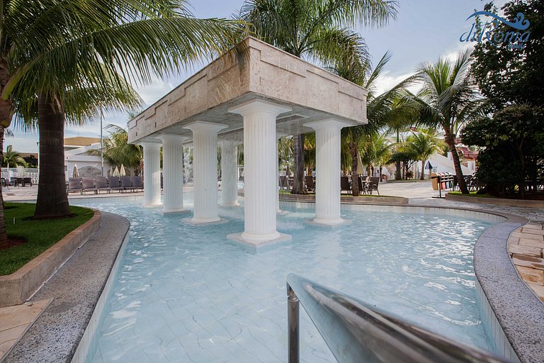 Flats Lacqua diRoma V parque aquático 24h