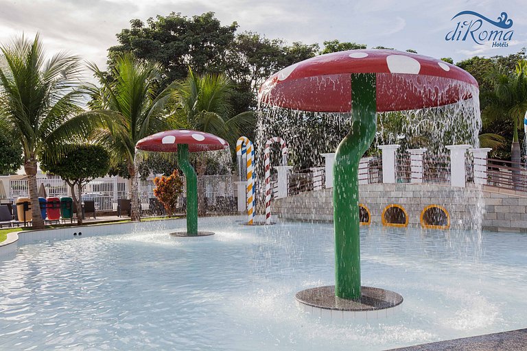 Flats Lacqua diRoma V parque aquático 24h